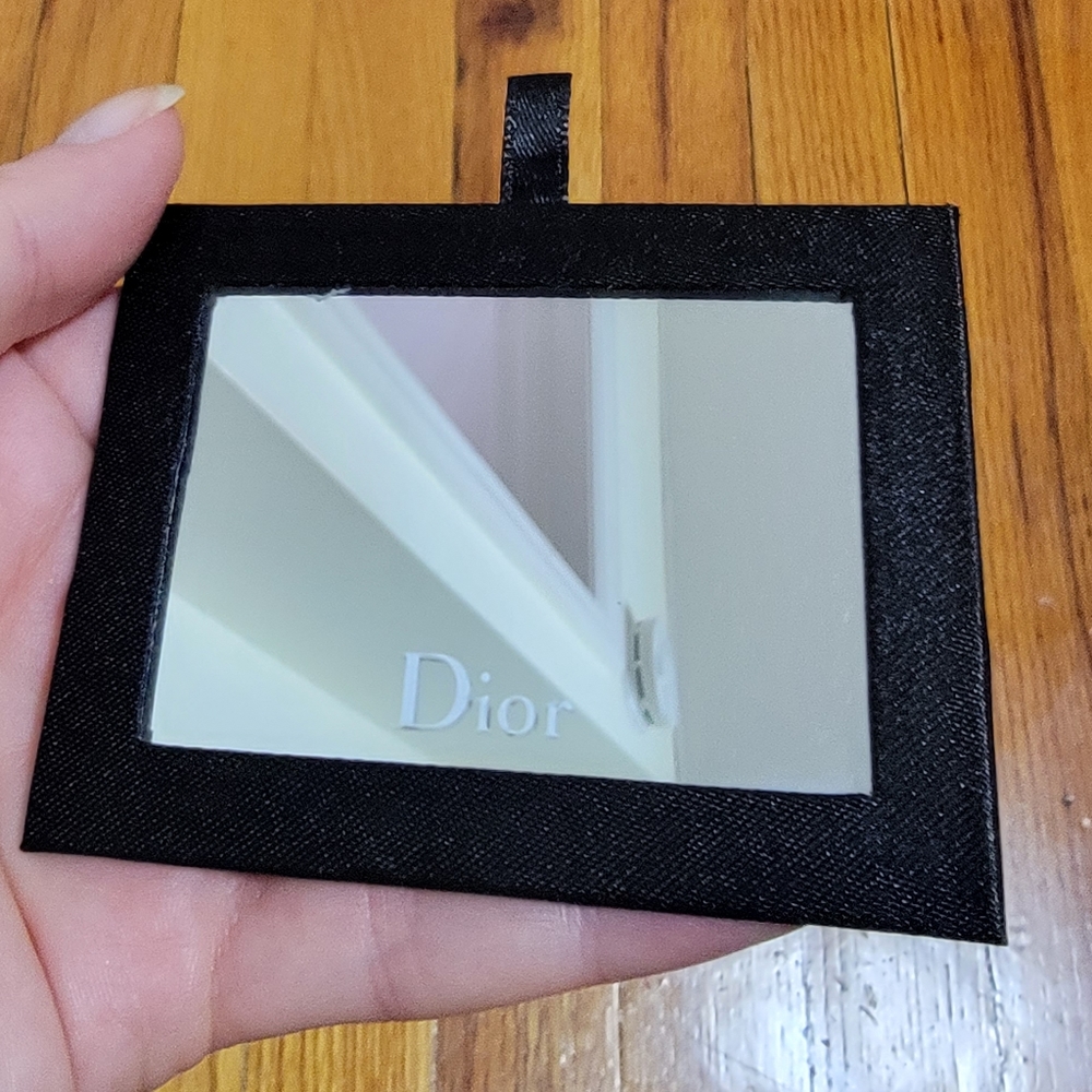Dior Black Travel Compact Mirror (has a magnetic side)